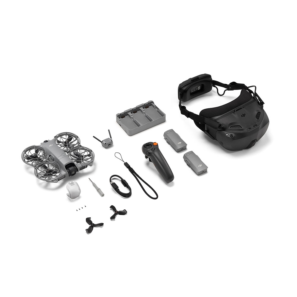 Drone DJI Neo 2 Fly More Motion Combo + DJI Motion 3 + DJI Goggles N3 + Nota Fiscal + Anatel + Garantia DJI BR - Imagem 3